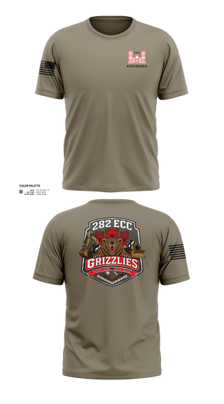 Short Sleeve Performance Shirt, 282 ECC, Army, Teamtime, Team time, sublimation, custom sports apparel, team uniforms, spirit wear, spiritwear, sports uniforms, custom shirts, team store, custom team store, fundraiser sports, apparel fundraiser