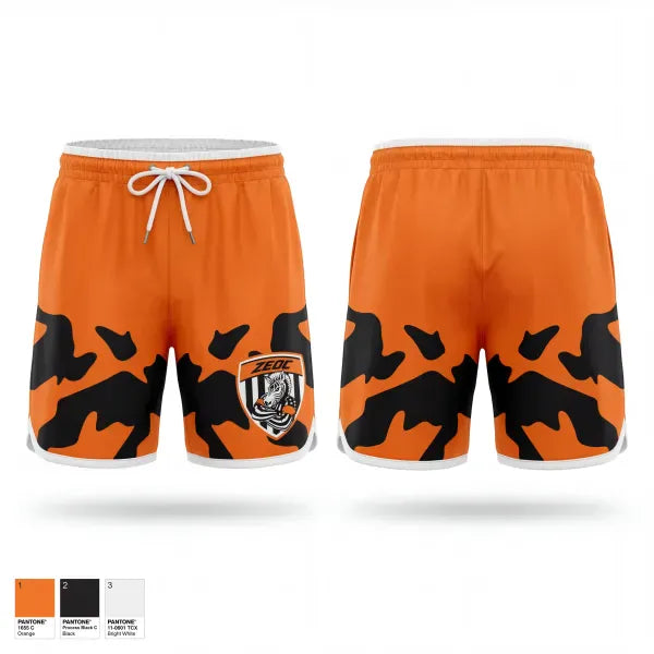 Athletic Shorts With Pockets, Zebra Elite Officiating, Ice Hockey, Teamtime, Team time, sublimation, custom sports apparel, team uniforms, spirit wear, spiritwear, sports uniforms, custom shirts, team store, custom team store, fundraiser sports, apparel fundraiser