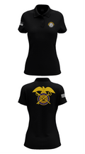 Echo company 1-7 ADA 73357561 Women's Short Sleeve Performance Polo  - 35
