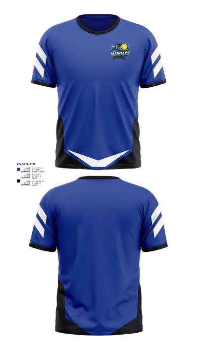 Capital Area Mainiacs Short Sleeve Performance Shirt - 21
