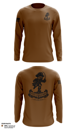 Long Sleeve Performance Shirt, OSTC Det. Norfolk, Navy, Teamtime, Team time, sublimation, custom sports apparel, team uniforms, spirit wear, spiritwear, sports uniforms, custom shirts, team store, custom team store, fundraiser sports, apparel fundraiser