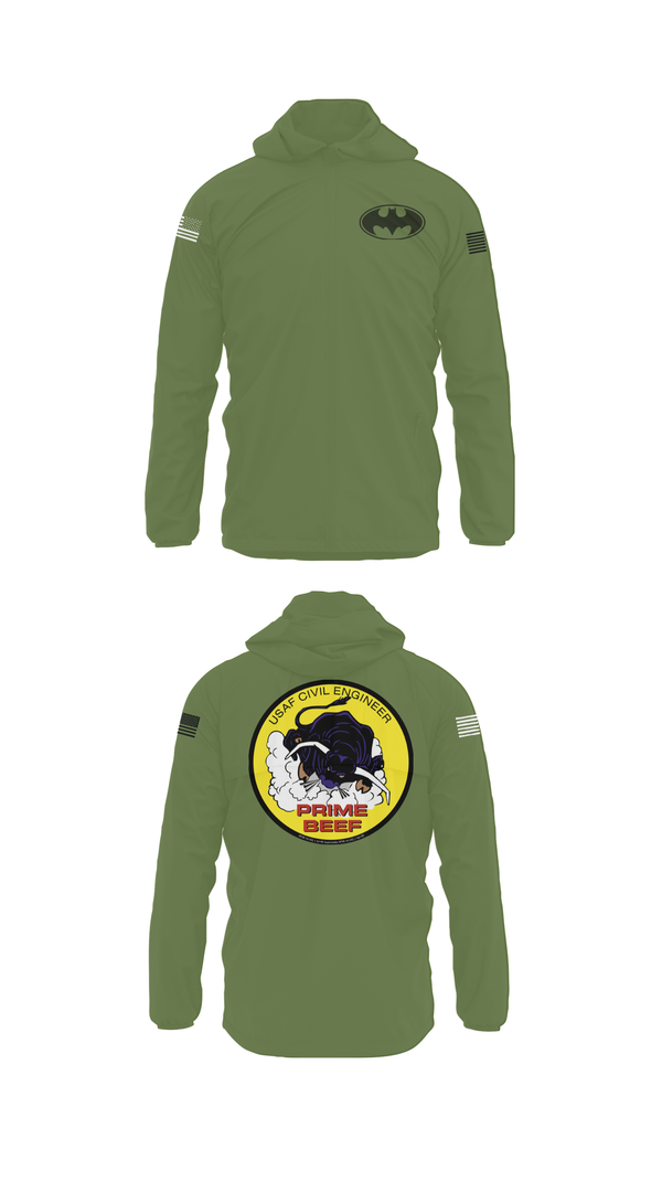 Windbreaker, 185th CES, Navy, Teamtime, Team time, sublimation, custom sports apparel, team uniforms, spirit wear, spiritwear, sports uniforms, custom shirts, team store, custom team store, fundraiser sports, apparel fundraiser