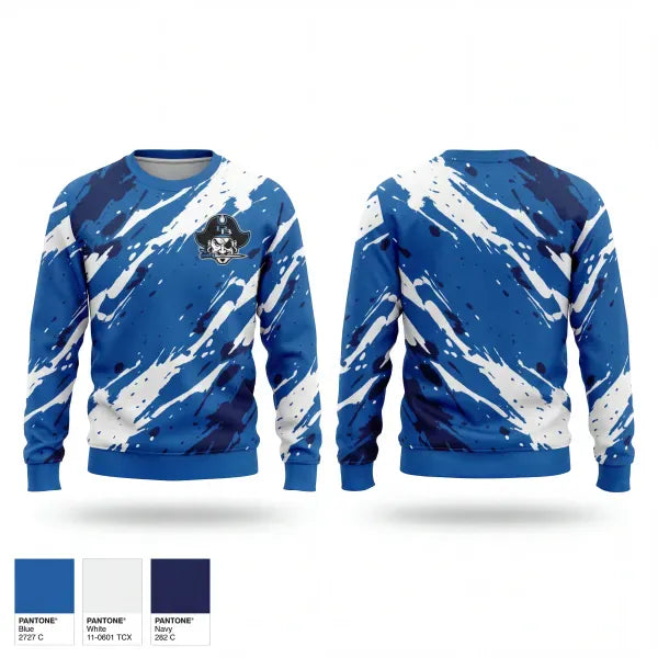 Crew Neck Sweatshirt, Burrell, Baseball, Teamtime, Team time, sublimation, custom sports apparel, team uniforms, spirit wear, spiritwear, sports uniforms, custom shirts, team store, custom team store, fundraiser sports, apparel fundraiser