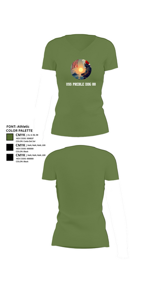 Womens Short Sleeve Vneck Shirt, Uss Preble DDG 88, , Teamtime, Team time, sublimation, custom sports apparel, team uniforms, spirit wear, spiritwear, sports uniforms, custom shirts, team store, custom team store, fundraiser sports, apparel fundraiser