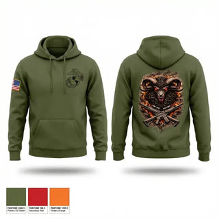 Hoodie, Black sheep, Marines, Teamtime, Team time, sublimation, custom sports apparel, team uniforms, spirit wear, spiritwear, sports uniforms, custom shirts, team store, custom team store, fundraiser sports, apparel fundraiser