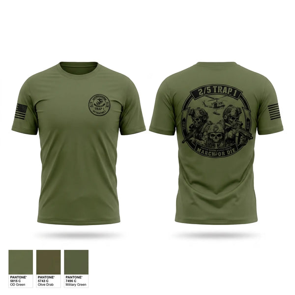 Short Sleeve Performance Shirt, 2/5 TRAP 1, Marines, Teamtime, Team time, sublimation, custom sports apparel, team uniforms, spirit wear, spiritwear, sports uniforms, custom shirts, team store, custom team store, fundraiser sports, apparel fundraiser