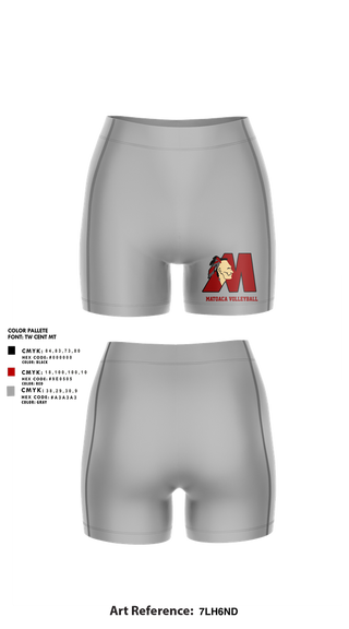 Womens Shorts, Matoaca High School Volleyball, Women's Volleyball, Teamtime, Team time, sublimation, custom sports apparel, team uniforms, spirit wear, spiritwear, sports uniforms, custom shirts, team store, custom team store, fundraiser sports, apparel fundraiser