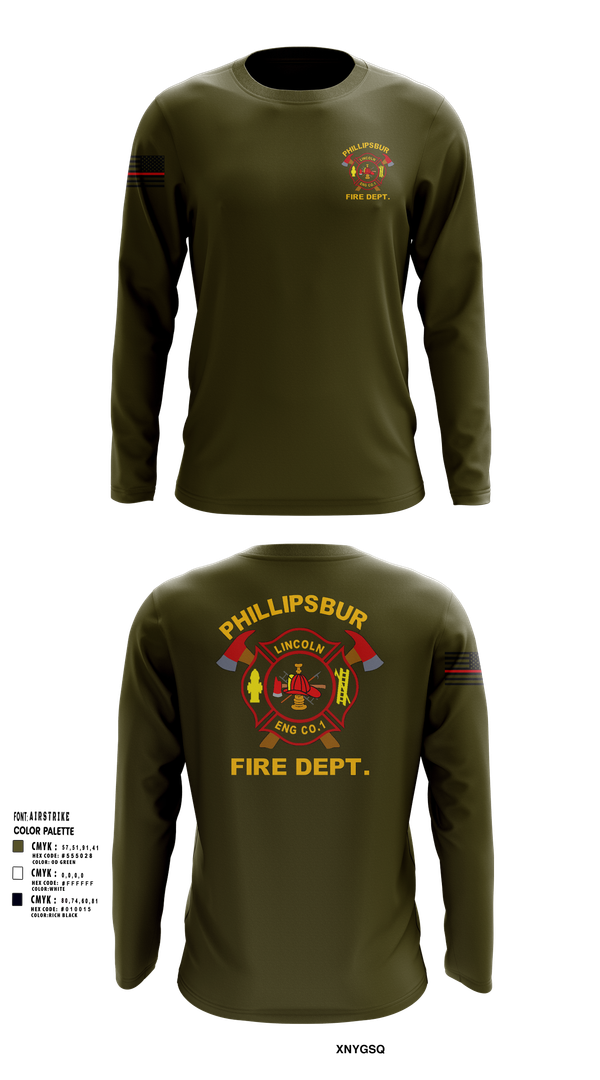 Long Sleeve Performance Shirt, PHILLIPSBURG FIRE DEPARTMENT, , Teamtime, Team time, sublimation, custom sports apparel, team uniforms, spirit wear, spiritwear, sports uniforms, custom shirts, team store, custom team store, fundraiser sports, apparel fundraiser