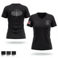 Kanawha Sheriff Bomb Squad 54079746 Women's Short Sleeve V-neck Shirt - 1