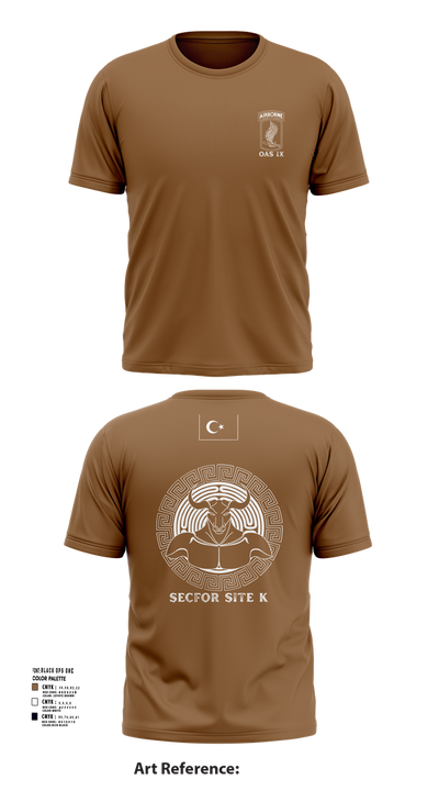173RD ABN 21007449 Short Sleeve Performance Shirt - 106