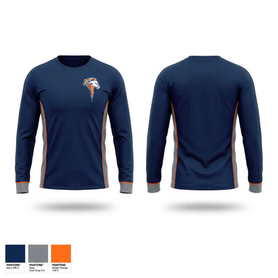 Illini West Chargers Long Sleeve Performance Shirt - 1