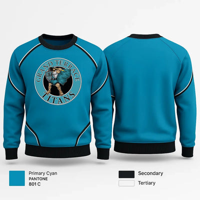 Titans 72220238 Crew Neck Sweatshirt - 50