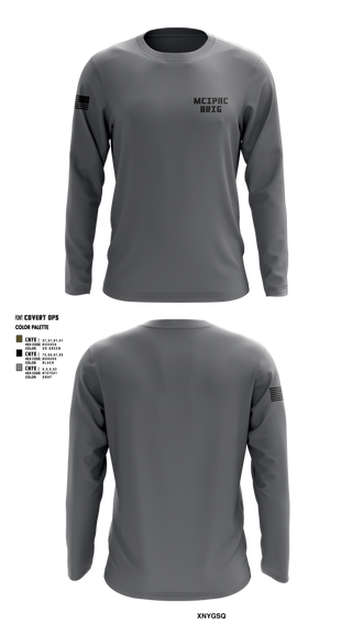 Long Sleeve Performance Shirt, MCIPAC Brig, , Teamtime, Team time, sublimation, custom sports apparel, team uniforms, spirit wear, spiritwear, sports uniforms, custom shirts, team store, custom team store, fundraiser sports, apparel fundraiser