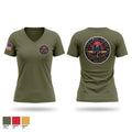 SOUTHWEST KANSAS CRITICAL RESPONSE TEAM Women's Short Sleeve V-neck Shirt - 1