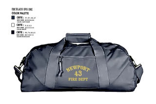 Duffle Bag, Newport Fire Department, Fire Department, Teamtime, Team time, sublimation, custom sports apparel, team uniforms, spirit wear, spiritwear, sports uniforms, custom shirts, team store, custom team store, fundraiser sports, apparel fundraiser