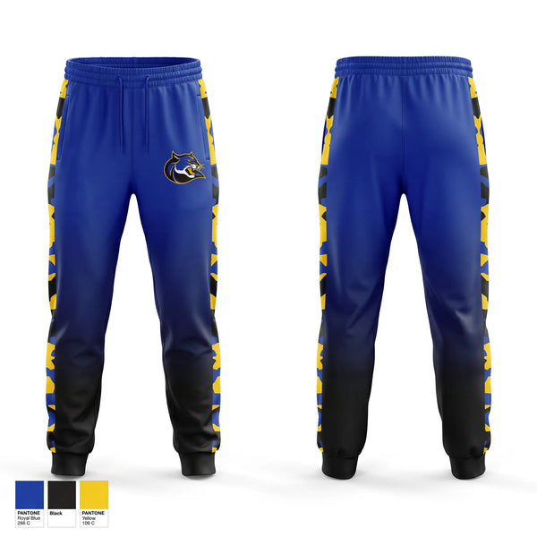 Sweatpants, Dr. Henry A Wise Jr. High School, Track & Field, Teamtime, Team time, sublimation, custom sports apparel, team uniforms, spirit wear, spiritwear, sports uniforms, custom shirts, team store, custom team store, fundraiser sports, apparel fundraiser