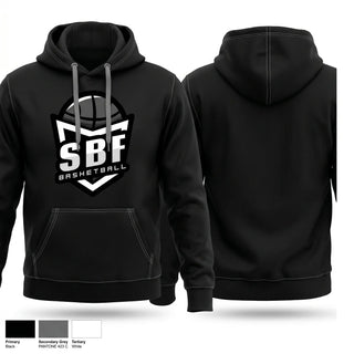 Hoodie, SBF, Men's Basketball, Teamtime, Team time, sublimation, custom sports apparel, team uniforms, spirit wear, spiritwear, sports uniforms, custom shirts, team store, custom team store, fundraiser sports, apparel fundraiser