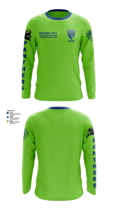 Kansas City Missouri Police Athletic League Panthers (Soccer) 2790826 Long Sleeve Performance Shirt 16