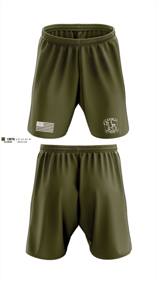 Athletic Shorts With Pockets, B/741BEB, Army, Teamtime, Team time, sublimation, custom sports apparel, team uniforms, spirit wear, spiritwear, sports uniforms, custom shirts, team store, custom team store, fundraiser sports, apparel fundraiser