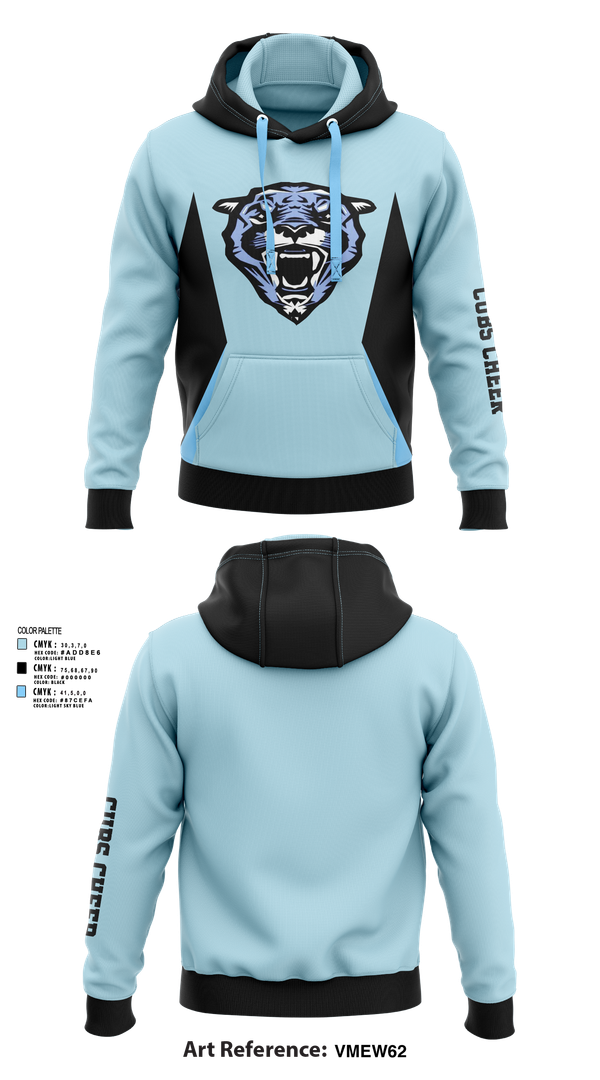 Hoodie, Cubs, Cheer, Teamtime, Team time, sublimation, custom sports apparel, team uniforms, spirit wear, spiritwear, sports uniforms, custom shirts, team store, custom team store, fundraiser sports, apparel fundraiser
