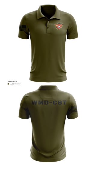 Short Sleeve Performance Polo, 2nd WMD CST, Army, Teamtime, Team time, sublimation, custom sports apparel, team uniforms, spirit wear, spiritwear, sports uniforms, custom shirts, team store, custom team store, fundraiser sports, apparel fundraiser