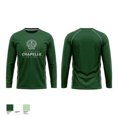 Archbishop Chapelle School Soccer Long Sleeve Performance Shirt 2