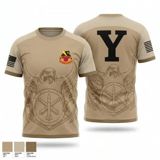 Old School Cotton Feel Shirt, F-60th ADA, Army, Teamtime, Team time, sublimation, custom sports apparel, team uniforms, spirit wear, spiritwear, sports uniforms, custom shirts, team store, custom team store, fundraiser sports, apparel fundraiser