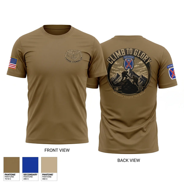 Short Sleeve Performance Shirt, 10th Mountain Division, Army, Teamtime, Team time, sublimation, custom sports apparel, team uniforms, spirit wear, spiritwear, sports uniforms, custom shirts, team store, custom team store, fundraiser sports, apparel fundraiser