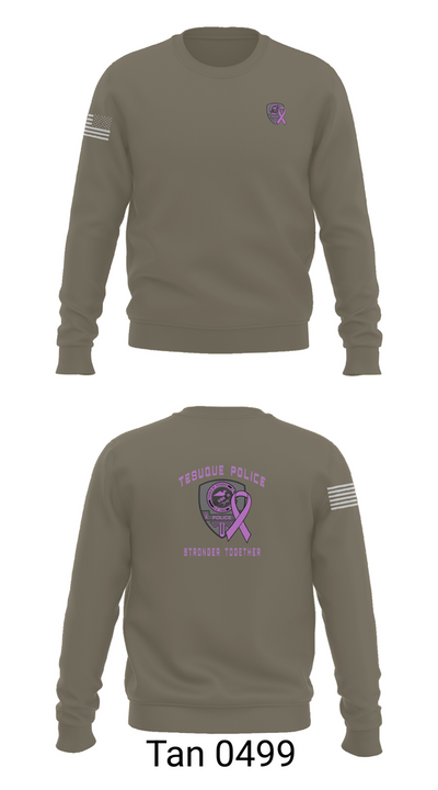 Tesuque Police Dept 47912639 Crew Neck Sweatshirt - 62