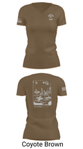 Columbus Division of Police- 8C Company 60108409 Women's Short Sleeve V-neck Shirt - 8