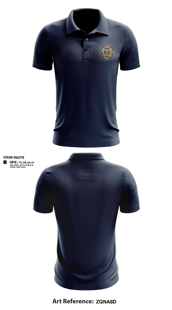 Short Sleeve Performance Polo, Cy Creek Fire 24, Fire Department, Teamtime, Team time, sublimation, custom sports apparel, team uniforms, spirit wear, spiritwear, sports uniforms, custom shirts, team store, custom team store, fundraiser sports, apparel fundraiser