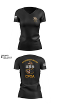 Patuxent River CPOA 33196996 Women's Short Sleeve V-neck Shirt - 4