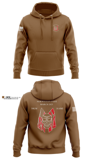 Hoodie, Forged Gold Battalion, Army, Teamtime, Team time, sublimation, custom sports apparel, team uniforms, spirit wear, spiritwear, sports uniforms, custom shirts, team store, custom team store, fundraiser sports, apparel fundraiser