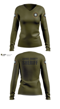 Laurel county sheriffs Women's Long Sleeve V-neck Shirt - 13