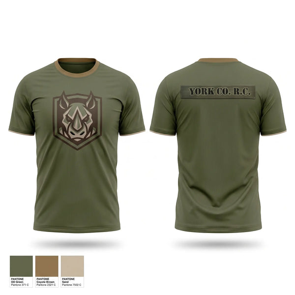 Short Sleeve Performance Shirt, York County Rhinos, Rugby, Teamtime, Team time, sublimation, custom sports apparel, team uniforms, spirit wear, spiritwear, sports uniforms, custom shirts, team store, custom team store, fundraiser sports, apparel fundraiser