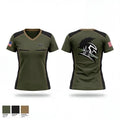 VMFA-121 35887546 Women's Short Sleeve V-neck Shirt - 1