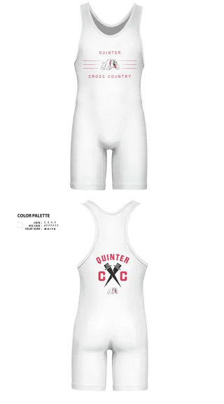 Wrestling Singlet, Quinter Bulldogs, Cross Country, Teamtime, Team time, sublimation, custom sports apparel, team uniforms, spirit wear, spiritwear, sports uniforms, custom shirts, team store, custom team store, fundraiser sports, apparel fundraiser