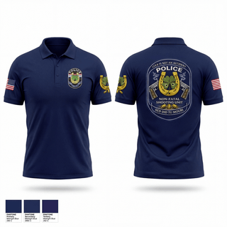 Short Sleeve Performance Polo, Non Fatal Shooting Unit, Police, Teamtime, Team time, sublimation, custom sports apparel, team uniforms, spirit wear, spiritwear, sports uniforms, custom shirts, team store, custom team store, fundraiser sports, apparel fundraiser