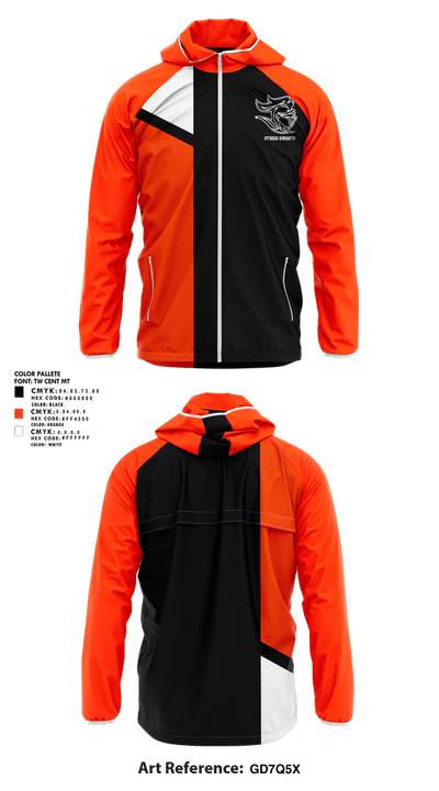 Otsego Knights 55342231 Windbreaker - 1
