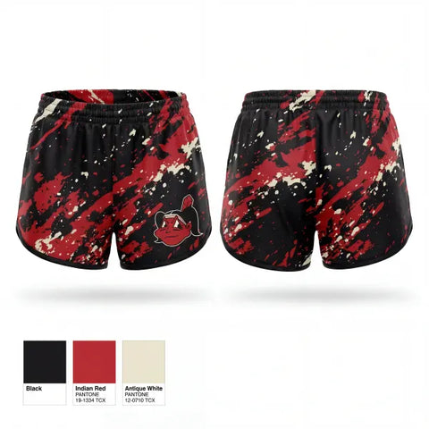 Womens Shorts, Sissonville Lady Indians, Softball, Teamtime, Team time, sublimation, custom sports apparel, team uniforms, spirit wear, spiritwear, sports uniforms, custom shirts, team store, custom team store, fundraiser sports, apparel fundraiser