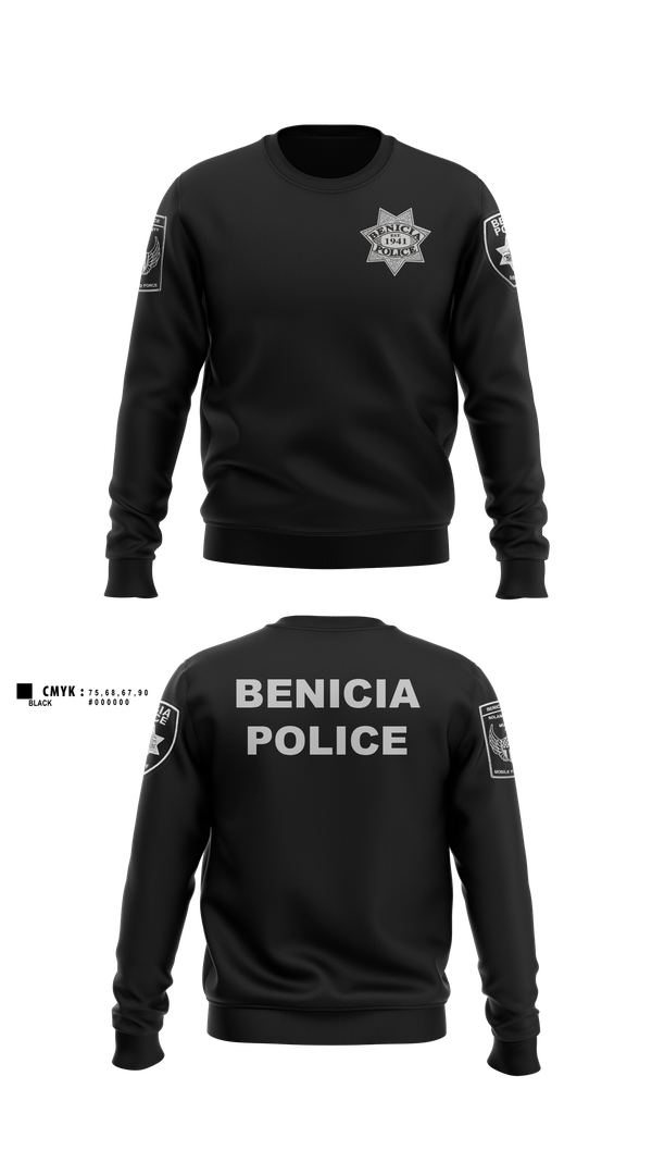 Crew Neck Sweatshirt, Bpd mff, , Teamtime, Team time, sublimation, custom sports apparel, team uniforms, spirit wear, spiritwear, sports uniforms, custom shirts, team store, custom team store, fundraiser sports, apparel fundraiser