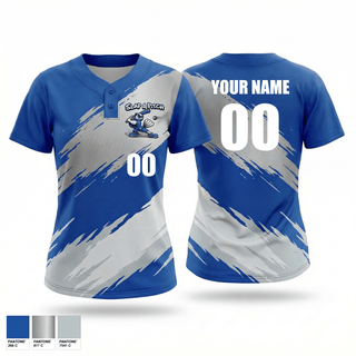 Two Button Softball Jersey, Slap a pitch, Softball, Teamtime, Team time, sublimation, custom sports apparel, team uniforms, spirit wear, spiritwear, sports uniforms, custom shirts, team store, custom team store, fundraiser sports, apparel fundraiser