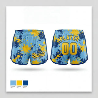 Womens Shorts, Biscuits, Baseball, Teamtime, Team time, sublimation, custom sports apparel, team uniforms, spirit wear, spiritwear, sports uniforms, custom shirts, team store, custom team store, fundraiser sports, apparel fundraiser