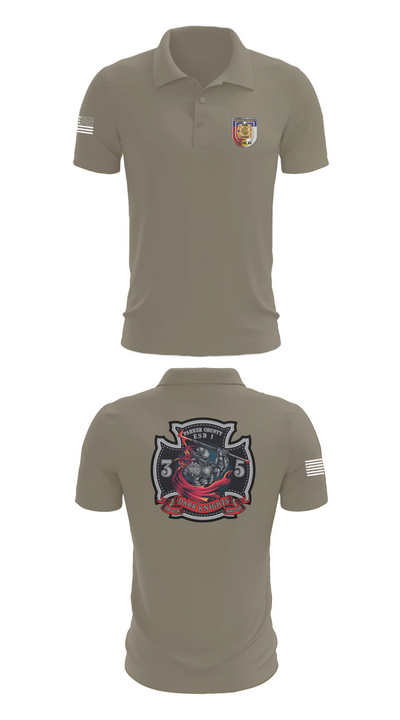 Truck 35 66296032 Short Sleeve Performance Polo - 67
