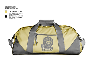 Duffle Bag, Gt lions, , Teamtime, Team time, sublimation, custom sports apparel, team uniforms, spirit wear, spiritwear, sports uniforms, custom shirts, team store, custom team store, fundraiser sports, apparel fundraiser