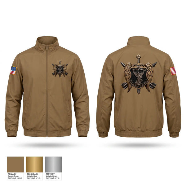 Windbreaker, Archangels, Army, Teamtime, Team time, sublimation, custom sports apparel, team uniforms, spirit wear, spiritwear, sports uniforms, custom shirts, team store, custom team store, fundraiser sports, apparel fundraiser