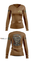 MES PACNORWEST HVU  Chiefs Mess 15438747 Women's Long Sleeve V-neck Shirt - 5
