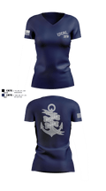 Belmar Ems 378 7561847 Women's Short Sleeve V-neck Shirt - 4