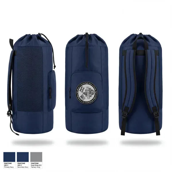 Gear Bag, Washington NJROTC, Navy, Teamtime, Team time, sublimation, custom sports apparel, team uniforms, spirit wear, spiritwear, sports uniforms, custom shirts, team store, custom team store, fundraiser sports, apparel fundraiser