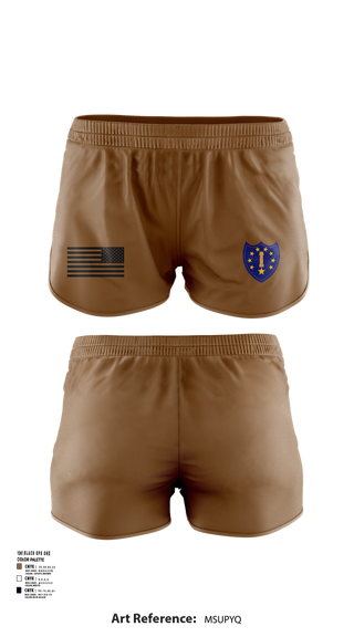 Ranger Panties, 54th Troop Command, , Teamtime, Team time, sublimation, custom sports apparel, team uniforms, spirit wear, spiritwear, sports uniforms, custom shirts, team store, custom team store, fundraiser sports, apparel fundraiser